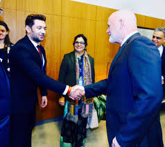 Om shanti @ichiragpaswan #chirag_paswan pic.twitter.com/7bgwfepnpr. Ram Vilas Paswan On Twitter Chirag Paswan Meeting With President United Nations General Assembly In New York Usa