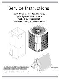 The tools required for the installation of a heat pump are tape, a wire stripper. Goodman Gsh Series Service Instructions Manual Pdf Download Manualslib