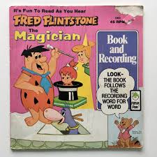 The Flintstones Fred Flintstone The Magician 7 Vinyl Etsy The Magicians Childrens Stories Flintstones