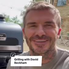 David Beckham Grilling