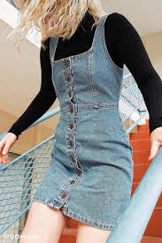 Uo Button Down Denim Mini Dress Denim Mini Dress Fashion Clothes