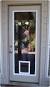 Steel Exterior Door With Dog Door
