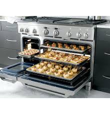 On double oven models, you will not be able to set a timed cooking or cleaning function in both ovens at the same time. Zdp486lrpss Ge Monogram 48 Dual Fuel Professional Range With 6 Burners And Grill Liquid Propane Monogram Appliances