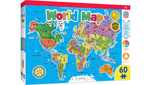 We did not find results for: Buy Masterpieces Educational World Map Puzzle 60 Piece Jigsaw Puzzle Harvey Norman Au