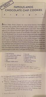 Famous Amos Chocolate Chip Cookies From Top Secret Recipes Unlocked By Todd Wilbur Dark Chocolate Cookies Cookie Recipes Dark Chocolate Cookie Recipe