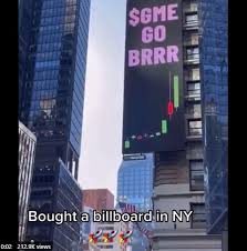 Reddit users have emblazoned a times square billboard in new york with an entertaining reference to the recent gamestop stock drama. Wolves Of Reddit Mock Humbled Hedge Funds With Giant Billboard In Nyc And Airplane Banner Duk News