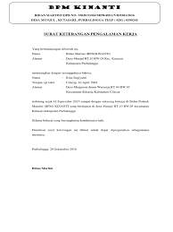 Sedangkan fungsinya, surat keterangan kerja ini bertujuan menjadi rujukan bagi seseorang. Surat Keterangan Pengalaman Kerja