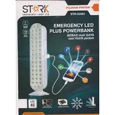 Benda yang satu ini pun merupakan. Jual Stark Lampu Emergency Led Plus Powerbank Bebas Mati Gaya Saat Listrik Padam Utama Mega Electric Kota Tangerang Selatan Banten Indotrading