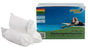 Planet Pool Flockfix Kartuschen 8 X 125 G 1 Kg Flockung Poolpflege Planet Pool Shop