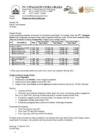 Contoh Surat Penawaran Kerjasama Rental Mobil Ke Perusahaan Surat Desain Cv Gagasan