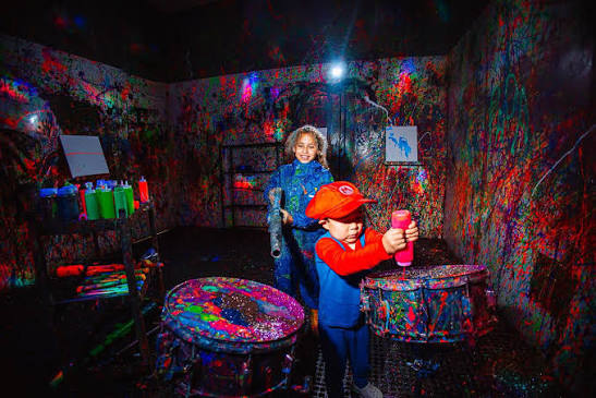Come Party in Spin Art Nation & Splatter Studio. #thevibrant_nc #spinartraleigh #spinartnation #thingstodoinraleigh #raleigh #cary