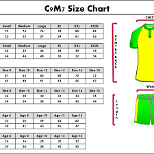 soccer shorts size chart best picture of chart anyimage org