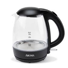 Aroma Awk 151b 1 2 Liter Glass Kettle 9913311 Hsn