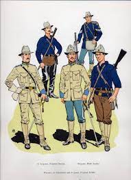 Us Infantry Circa The Spanish American War 1898 The Spanish American War American War Spanish War