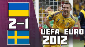 The 2012 uefa european football championship, commonly referred to as uefa euro 2012 or simply euro 2012, was the 14th european championship for men's national football teams organised by. Ukraine 2 1 Sweden Euro 2012 Youtube