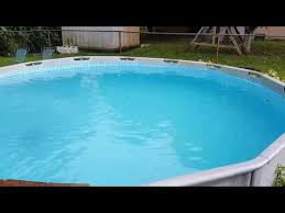Turn Your Green Algae Pool Blue Again In Two Hours Youtube Pool Intex Above Ground Pools Swimming Pool Maintenance