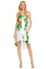 Msgm Under The Hawaiian Palms Dress Palm Dress Luau Dress Hawaiian Party Outfit