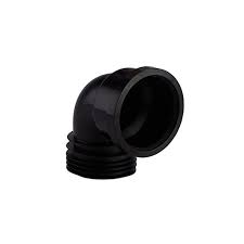 Mcalpine 90 Degree Drain Connector Black 100mm Dc90 Bl City Plumbing Supplies
