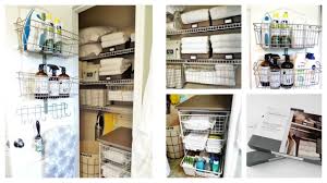 Here are eight smart bathroom towel storage ideas that you can easily bring into any space — yes, even yours. Linen Closet Organization Ideas Dollar Tree Target Marshalls Youtube