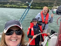 Cathy Hawkins Was a crewmember of the First All woman racing crew