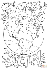 Free, printable coloring pages for adults that are not only fun but extremely relaxing. Earth Day Doodle Coloring Page Free Printable Coloring Pages Earth Day Coloring Pages Earth Coloring Pages Earth Day Crafts