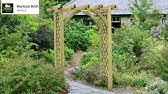 Pvc pipe provides a sturdy building medium. Diy Garden Arch Youtube