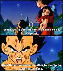 What happens if you kiss a dragon? Dragon Ball Z Vegeta Quotes Quotesgram