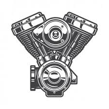I do everything from simple repairs and recovers to complete custom seats. Motorcycle Engine Free Vector Eps Cdr Ai Svg Vector Illustration Graphic Art
