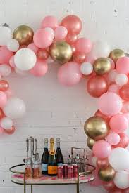 About To Pop Baby Shower Girl Baby Shower Decorations Celebrated Rose Gold Balloons Gold And Pink Balloons Pink Balloons
