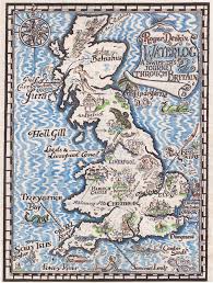 Roger Deakin Waterlog Map Chris Price Debut Art Roger Deakins Illustrated Map Illustration