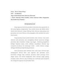 Pemahaman tentang bisnis dan industri klien akan membantu auditor dalam merancang program audit yang efektif dan efisien. Pdf Sistem Informasi Siklus Produksi Siklus Penggajian Dan Sdm