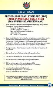 Prosedur operasi standard (sop) pengurusan kandungan laman web/laman sosial universiti malaysia sabah. Mbsa On Twitter Weloveshahalam Staysafestayhome Makluman Prosedur Operasi Standard Sop Bagi Tapak Pembinaan Skala Kecil Tambahan Pindaan Kediaman Rashidi Ruslan Https T Co Eaonun3amj
