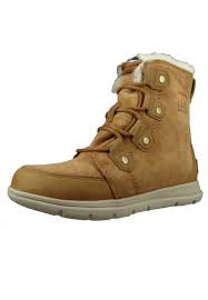 Sorel joan of arctic camel brown wedge ii cozy boots. Sorel Damen Winterstiefel Boot Gefuttert Explorer Joan Camel Brown Braun Nl3039 224 Schuhkings Schuhe Von Den Konigen