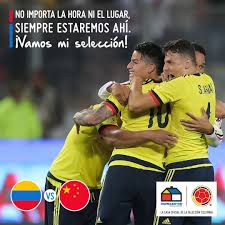 Encuentre aquí estadísticas, partidos online, los goles y toda la información de la selección. Homecenter Siempre Contigo Mi Seleccion Colombia Hoy Te Apoyamos En Tu Amistoso Con China Cual Es Tu Marcador Facebook