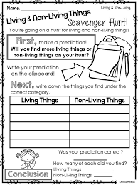 This activity is ideal for the beginning of the year when students are fresh from their vacation. Living Things And Non Living Things Worksheet For Grade 2 Pdf