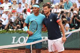 If ever two tennis players could be called gladiators, it was rafael nadal and dominic thiem in this 2018 epic. Rafael Nadal Vs Dominic Thiem 2018 Roland Garros Final Photo Rafael Nadal Fans