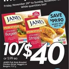 Pub Style Chicken Strips - Janes® Ready For Anything!