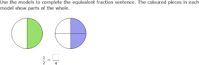 Therefore those are equivalent fractions: Ixl Equivalent Fractions Grade 5 Math