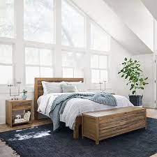 Bay Reclaimed Pine Bed King At West Elm Beds Bedroom Furniture Bedroom Interior Home Decor Bedroom Stylish Bedroom Design