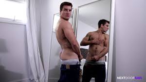 My Voyeur Friend Caught Me Masturbating & Now We Barebacking