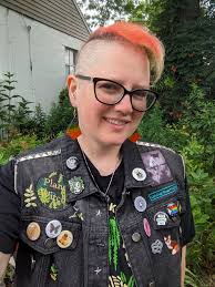 Clematis and orange trumpet vine flowers