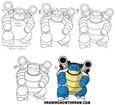 How about a portrait of your dog? How To Draw Blastoise From Pokemon Easy Drawing Tutorial For Kids How To Draw Step By Step Drawing Tutorials