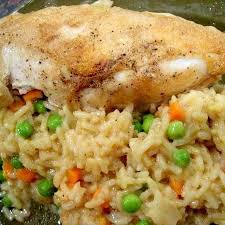 One Pot Chicken And Rice With Peas And Carrots Recipe Recipe Peas And Carrots Recipe One Pot Meals Recipes
