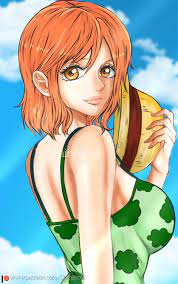 I drew Nami with short hair : r/OnePiece
