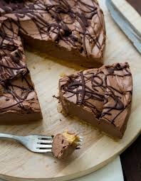 Cheesecake Au Chocolat Noir Tres Cremeux Sans Cuisson Recette Cheesecake Chocolat Recette Cheesecake Cheesecake