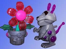 Das happy meal gibt's immer mit einem buch als alternative zum spielzeug. Robo Chi Roboter Tiere Maus Blumentopf Tiger Electronics Mc Donalds Happy Meal Ebay
