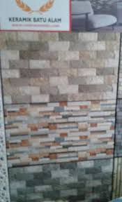 Keramik Dinding Bermotif Batu Alam Paling Trend