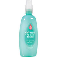 Johnson S No More Tangles Detangling Spray Walmart Com Detangler Spray Detangler Hair Detangler