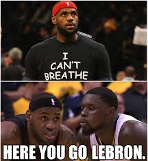 But the smith mistake had social media buzzing, particularly after lebron james' reaction to smith dribbling away from the basket in the waning seconds of the game with the score tied. Nba Memes On Twitter Lance Stephenson S Reaction To Lebron James Pregame Attire Ericgarner Icantbreathe Http T Co 1boborukra