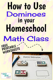 Free Domino Addition And Subtraction Printables Homeschool Math Homeschool Math Curriculum Math Manipulatives